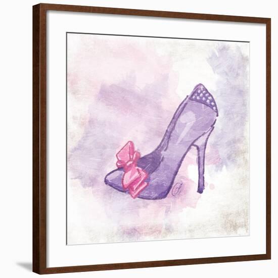 Single heel-OnRei-Framed Art Print