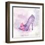 Single heel-OnRei-Framed Art Print