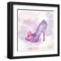 Single heel-OnRei-Framed Art Print