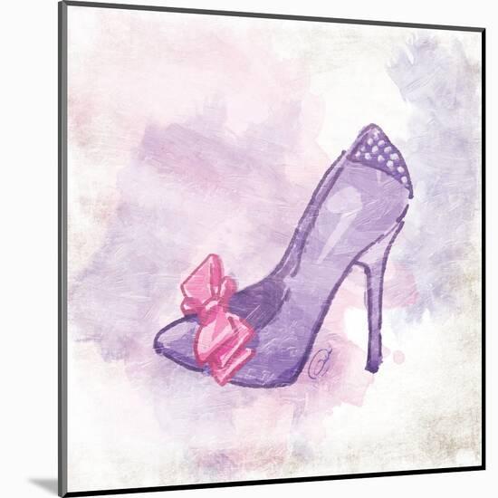 Single heel-OnRei-Mounted Art Print