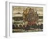 Single Houses, 1915-Egon Schiele-Framed Giclee Print