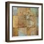 Single Map-Elizabeth Medley-Framed Art Print