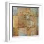 Single Map-Elizabeth Medley-Framed Art Print