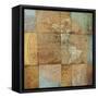 Single Map-Elizabeth Medley-Framed Stretched Canvas