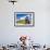 Single Moai Statue Guards the Entrance at the 15 Moai Restored Ceremonial Site of Ahu Tongariki-Michael Nolan-Framed Photographic Print displayed on a wall