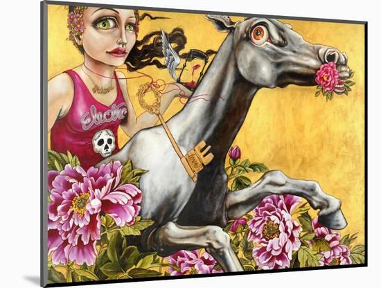 Single Mom-Coco Electra-Mounted Art Print