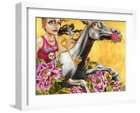 Single Mom-Coco Electra-Framed Art Print