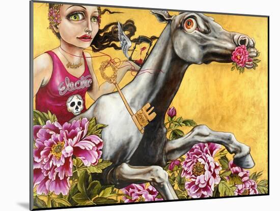 Single Mom-Coco Electra-Mounted Art Print