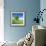 Single Oak in Grain Field in Spring, Back Light, Burgenlandkreis, Saxony-Anhalt, Germany-Andreas Vitting-Framed Photographic Print displayed on a wall