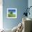 Single Oak in Grain Field in Spring, Back Light, Burgenlandkreis, Saxony-Anhalt, Germany-Andreas Vitting-Framed Photographic Print displayed on a wall