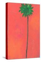 Single Palm Looking for Love-Jan Weiss-Stretched Canvas