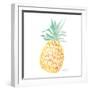 Single Pineapple-Nola James-Framed Art Print