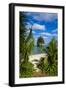 Single Rock at Coconut Point on Tutuila Island, American Samoa, South Pacific, Pacific-Michael Runkel-Framed Photographic Print