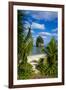 Single Rock at Coconut Point on Tutuila Island, American Samoa, South Pacific, Pacific-Michael Runkel-Framed Photographic Print