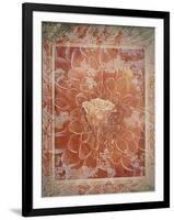 Single Rose in Earthy Colors Vintage Style in Frame, Photographic Layer Work-Alaya Gadeh-Framed Photographic Print