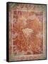 Single Rose in Earthy Colors Vintage Style in Frame, Photographic Layer Work-Alaya Gadeh-Framed Stretched Canvas