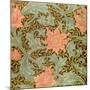 "Single Stem" Wallpaper Design-William Morris-Mounted Giclee Print