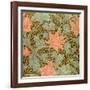 "Single Stem" Wallpaper Design-William Morris-Framed Giclee Print