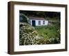 Single Storey Cottage and Garden, Faja Do Ouvidor, Sao Jorge Island, Azores, Portugal-Bruno Barbier-Framed Photographic Print