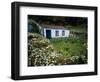 Single Storey Cottage and Garden, Faja Do Ouvidor, Sao Jorge Island, Azores, Portugal-Bruno Barbier-Framed Photographic Print