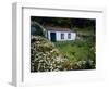 Single Storey Cottage and Garden, Faja Do Ouvidor, Sao Jorge Island, Azores, Portugal-Bruno Barbier-Framed Photographic Print