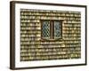 Single Window with Shingled Walls, Nantucket, Massachusetts.-Sabine Jacobs-Framed Photographic Print