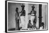 Sinhalese Notables, Ceylon, C1925-null-Framed Stretched Canvas