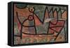 Sinister boat ride (Finstere Bootsfahrt). 1940, 345-Paul Klee-Framed Stretched Canvas