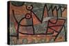 Sinister boat ride (Finstere Bootsfahrt). 1940, 345-Paul Klee-Stretched Canvas