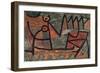 Sinister boat ride (Finstere Bootsfahrt). 1940, 345-Paul Klee-Framed Giclee Print