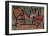 Sinister boat ride (Finstere Bootsfahrt). 1940, 345-Paul Klee-Framed Giclee Print