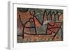 Sinister boat ride (Finstere Bootsfahrt). 1940, 345-Paul Klee-Framed Giclee Print