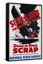 Sink a Sub from Your Farm - Bring in Your Scrap Poster-null-Framed Stretched Canvas