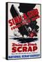 Sink a Sub from Your Farm - Bring in Your Scrap Poster-null-Framed Stretched Canvas