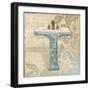 Sink Damask 1-Diane Stimson-Framed Premium Giclee Print