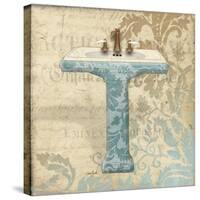 Sink Damask 1-Diane Stimson-Stretched Canvas