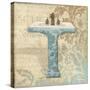 Sink Damask 1-Diane Stimson-Stretched Canvas