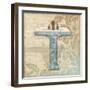 Sink Damask 1-Diane Stimson-Framed Art Print