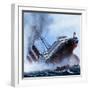 Sink on Sight, the Story of the Submarine, 1981-Mike Tregenza-Framed Giclee Print