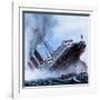 Sink on Sight, the Story of the Submarine, 1981-Mike Tregenza-Framed Giclee Print