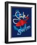 Sink Or Swim-null-Framed Premium Giclee Print