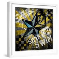 Sink or Swim-Joan Coleman-Framed Art Print