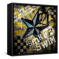 Sink or Swim-Joan Coleman-Framed Stretched Canvas