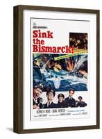 Sink the Bismarck!-null-Framed Art Print