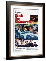 Sink the Bismarck!-null-Framed Art Print