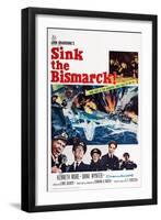 Sink the Bismarck!-null-Framed Art Print