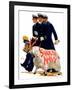 "Sink the Navy,"November 30, 1935-Albert W. Hampson-Framed Giclee Print