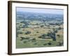 Sinkhole Plain, Polygonal Doline Karst, Near Mammoth Cave, Kentucky, USA-Tony Waltham-Framed Photographic Print