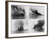 Sinking of Admiral Graf Spee, 1939-null-Framed Photographic Print