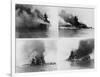 Sinking of Admiral Graf Spee, 1939-null-Framed Photographic Print